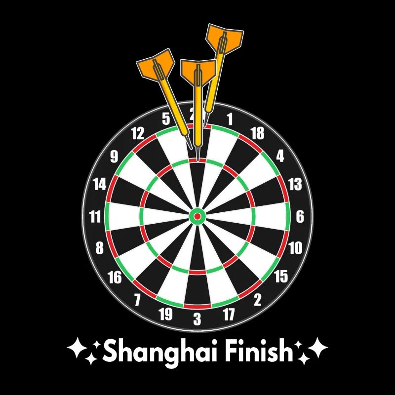 Shanghai Finish Darts Dartscheibe