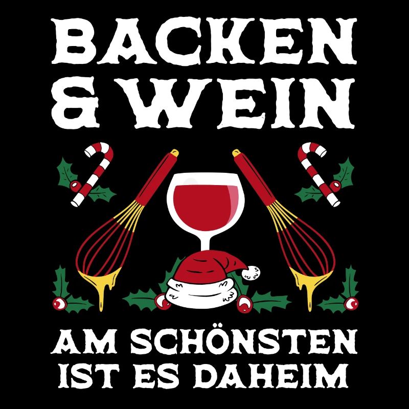 Weihnachten Backen Und Wein Daheim