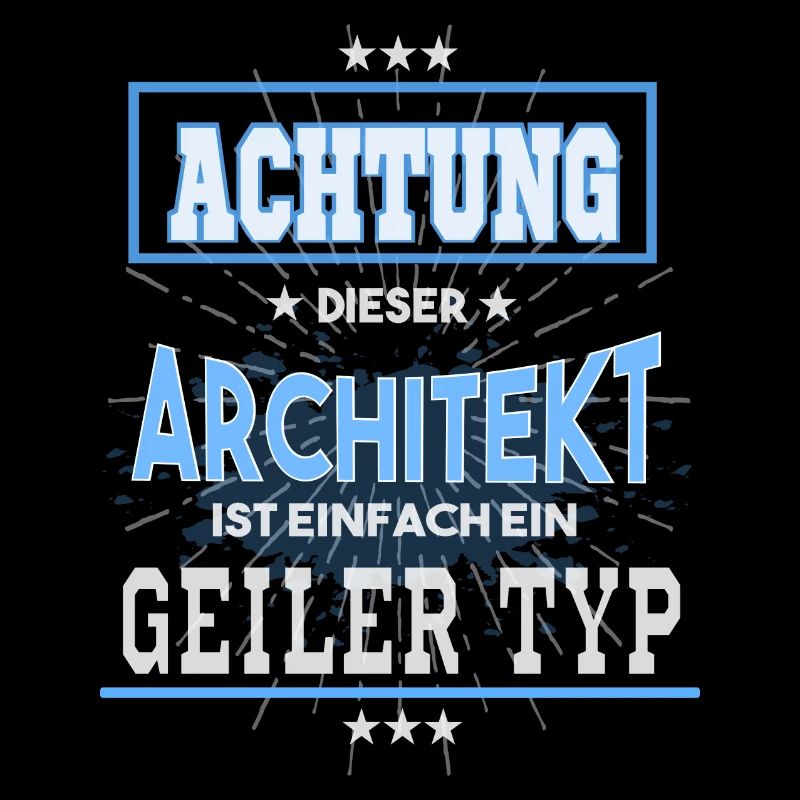 Architekt, einfach nur ein geiler Typ