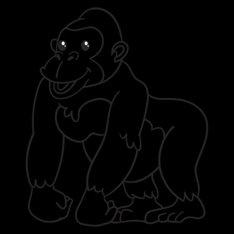 Gorilla, monkey, gift, gift idea