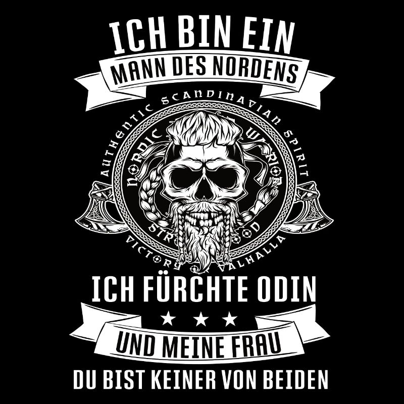 Wikinger Krieger Nordmann Axt Valhalla Nordmänner