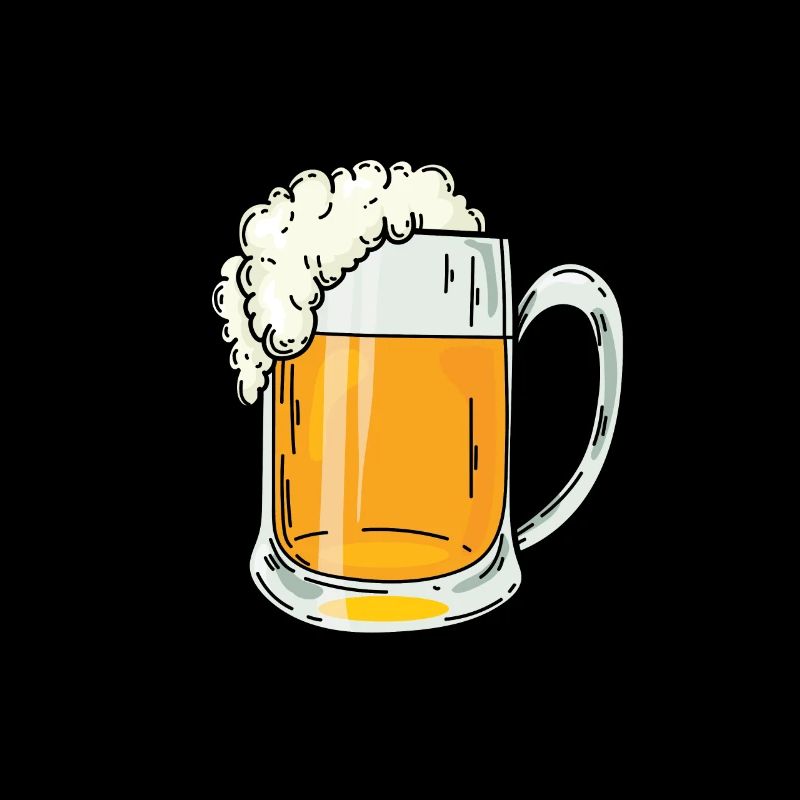 Bier und Strichmännchen machen Party