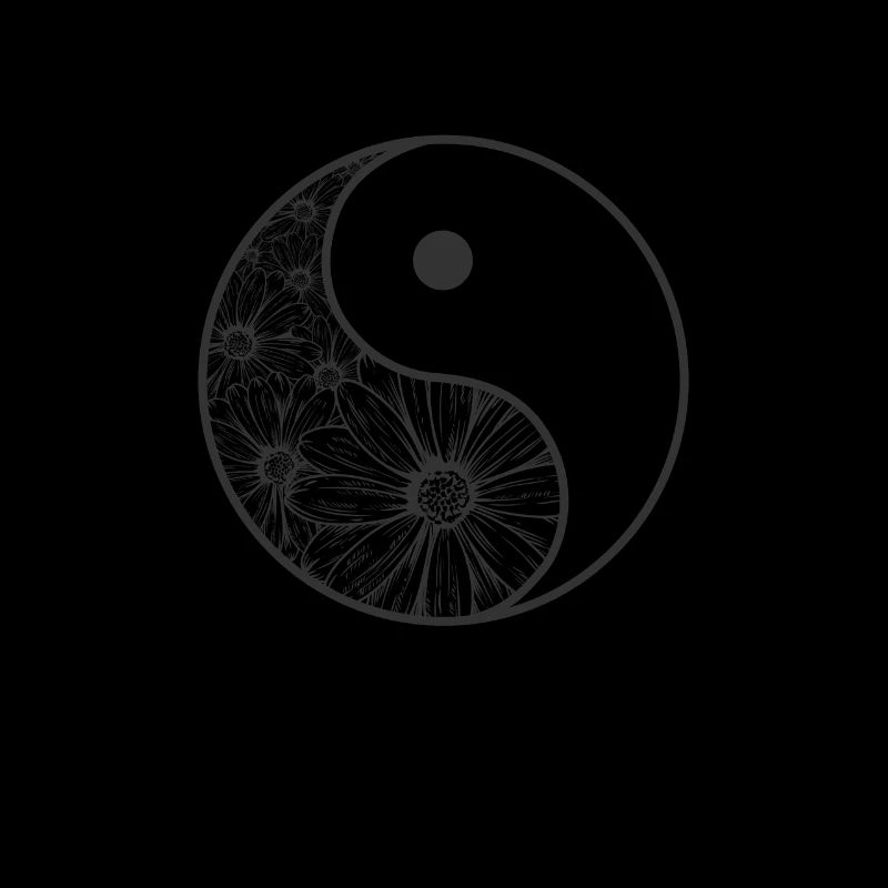 Fleurs Fleurs Yin et Yang