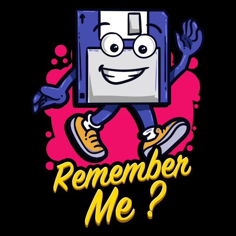 Programmeur Retro-diskette Disquette