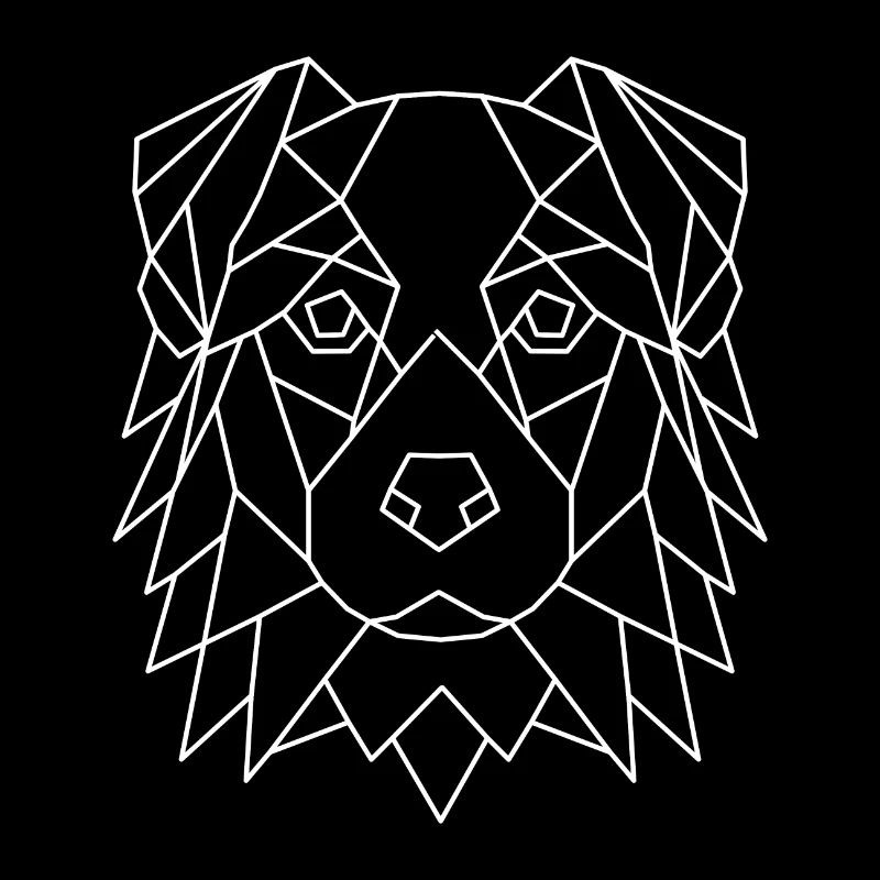 Geometrischer Australian Shepherd
