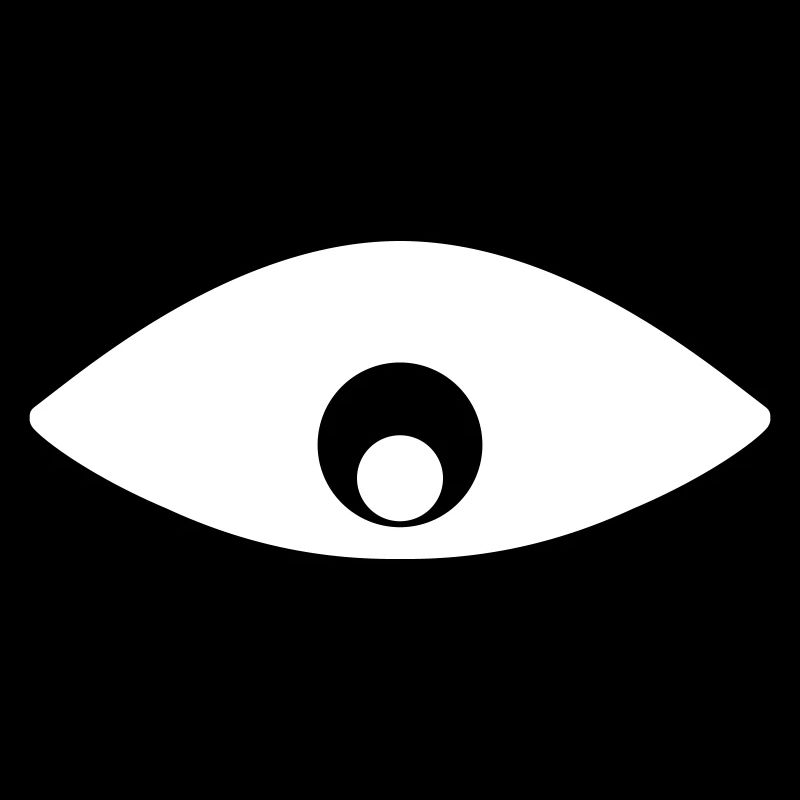 Auge beobachtet dich