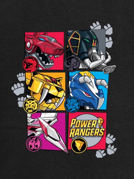 Power Rangers Alle fem Zords