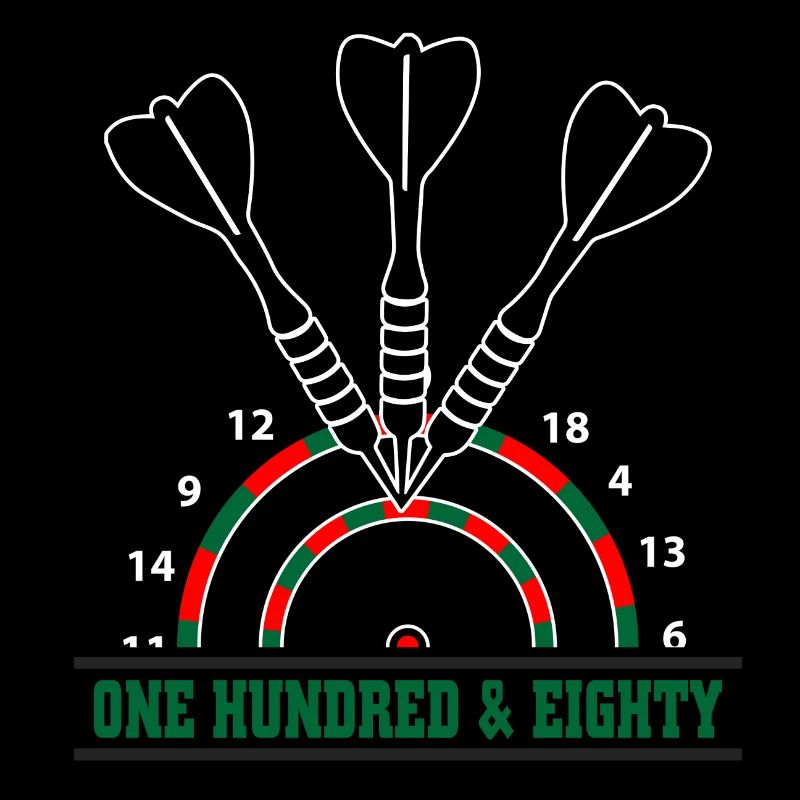 One hundred eighty, 180 - triple 20 / Dart