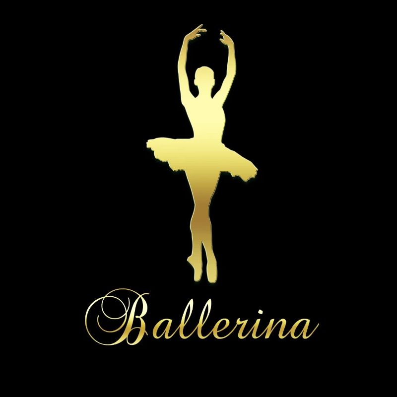 Ballerine Danseuse Ballet Or