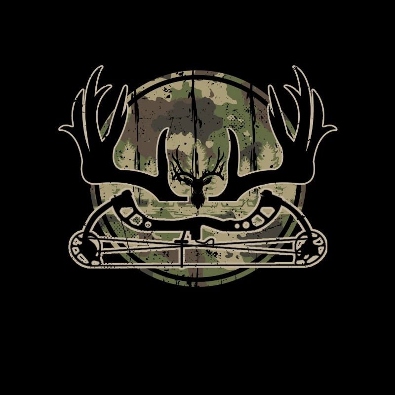 Jagd Camouflage Bogen Jäger Hirsch Jäger Bogenjagd