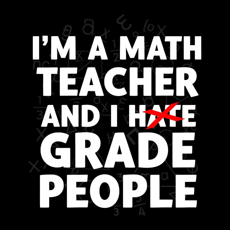 Cadeau professeur de mathématiques Professeur de mathématiques