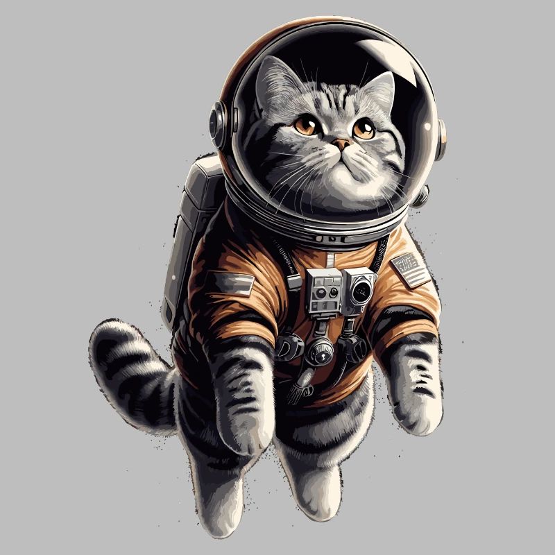 Astronaut BKH getigert Geschenk