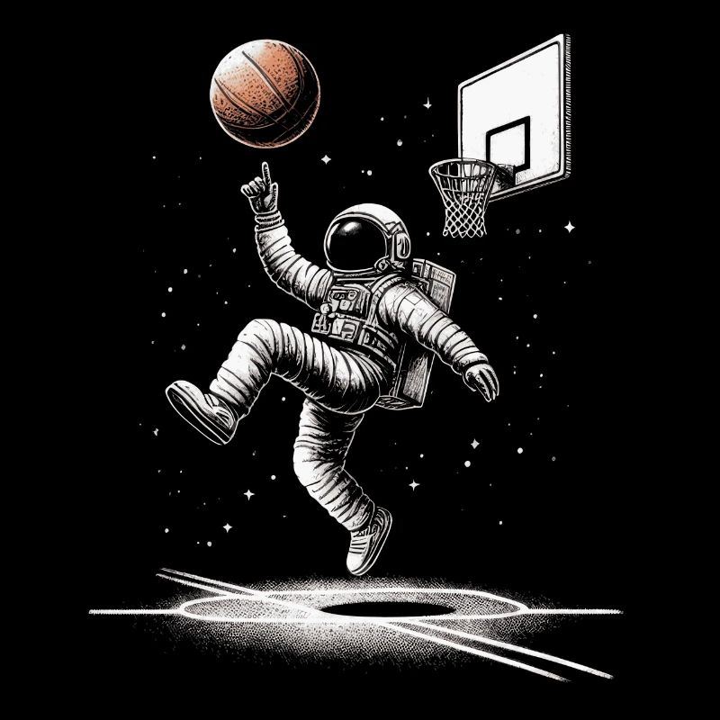 Basketball Astronaut