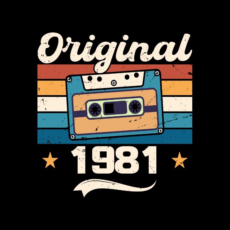 Born Gift Original 1981 Gift Idea 1981