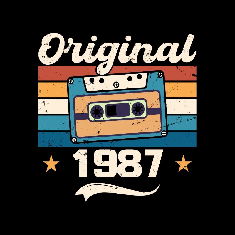 Born Gift Original 1987 Gift Idea 1987