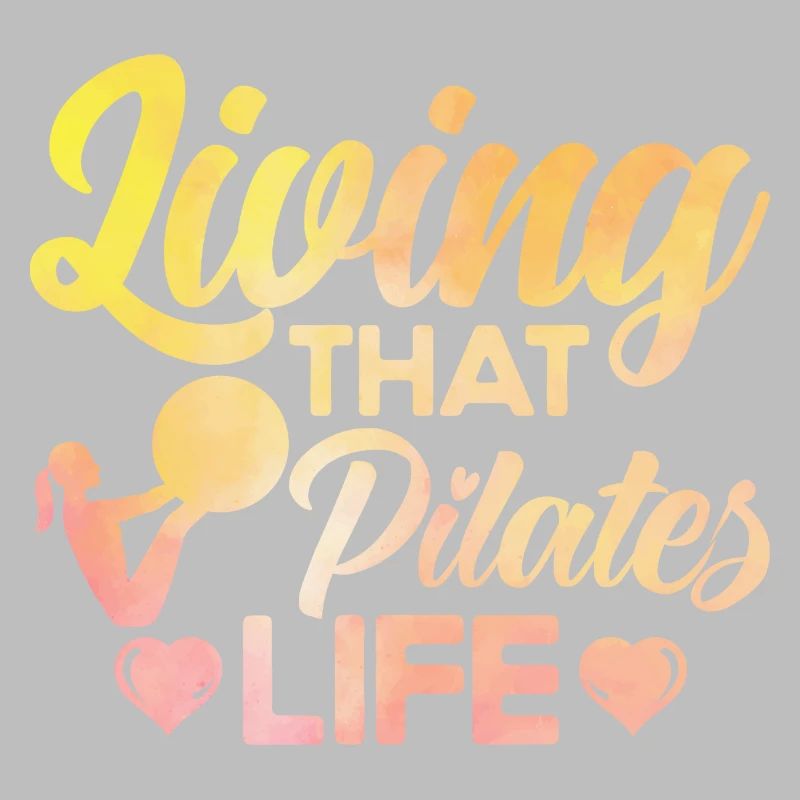 Pilates Das Pilates Leben leben Geschenk