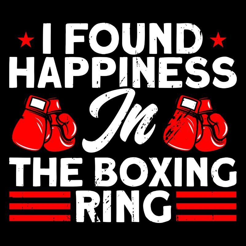 Found luck in boxing ring boxing gift