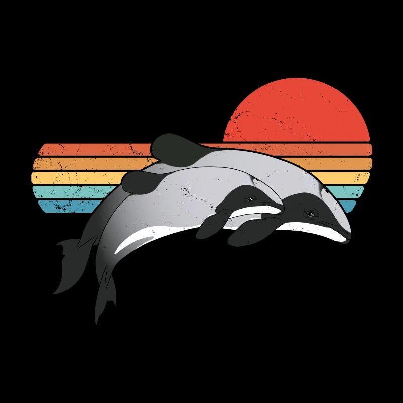Neuseeland Maui Delfin