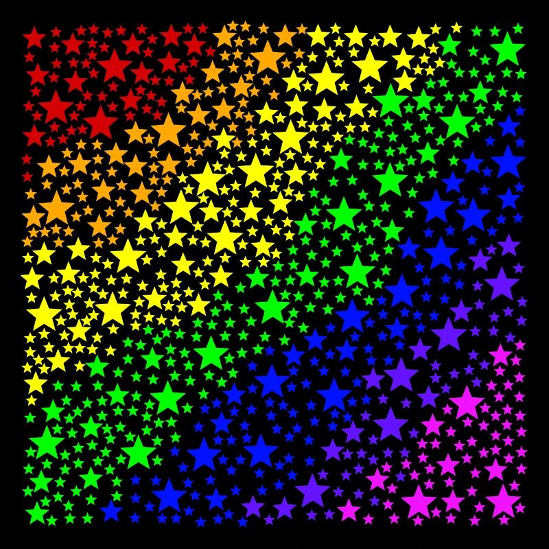 Stars rainbow queer gift idea LGBT LGBTQ+