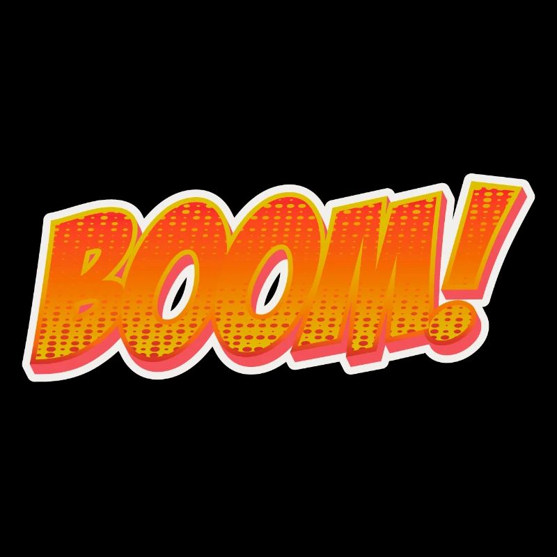 Boom! Explosive shirt for urban style.