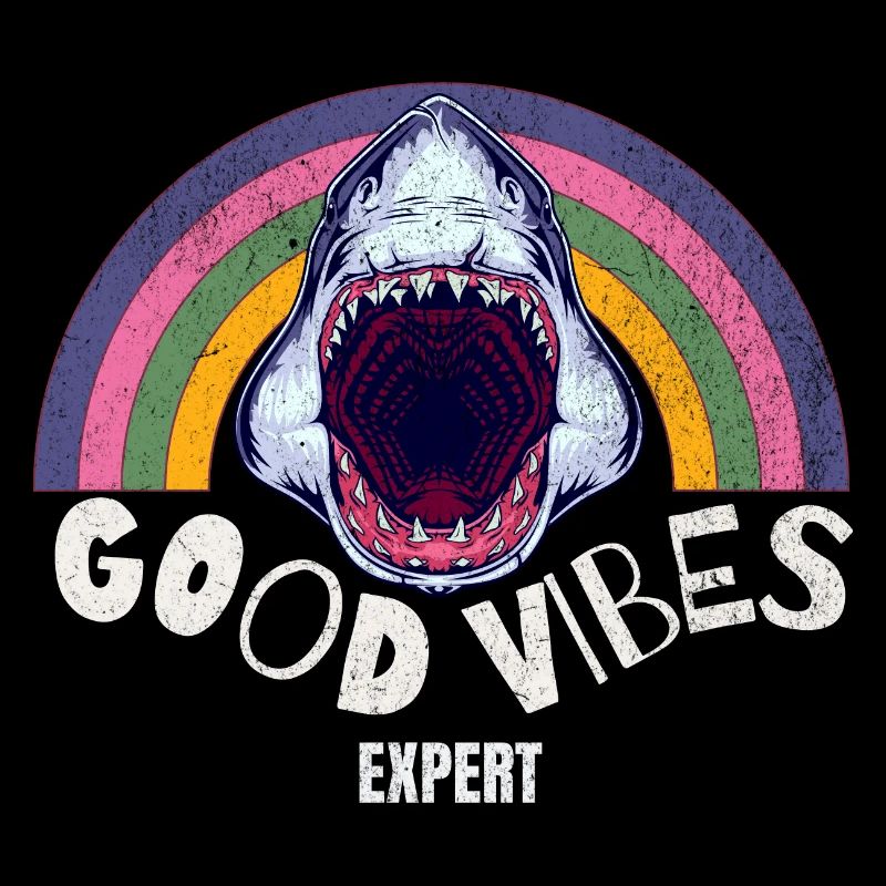 Requin expert en bonnes ondes