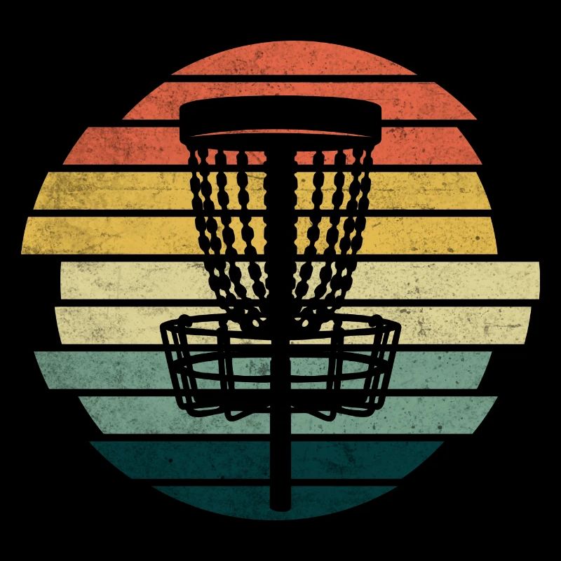 Lecteur de disc golf Rétro Disc Golf Disc Golf Player