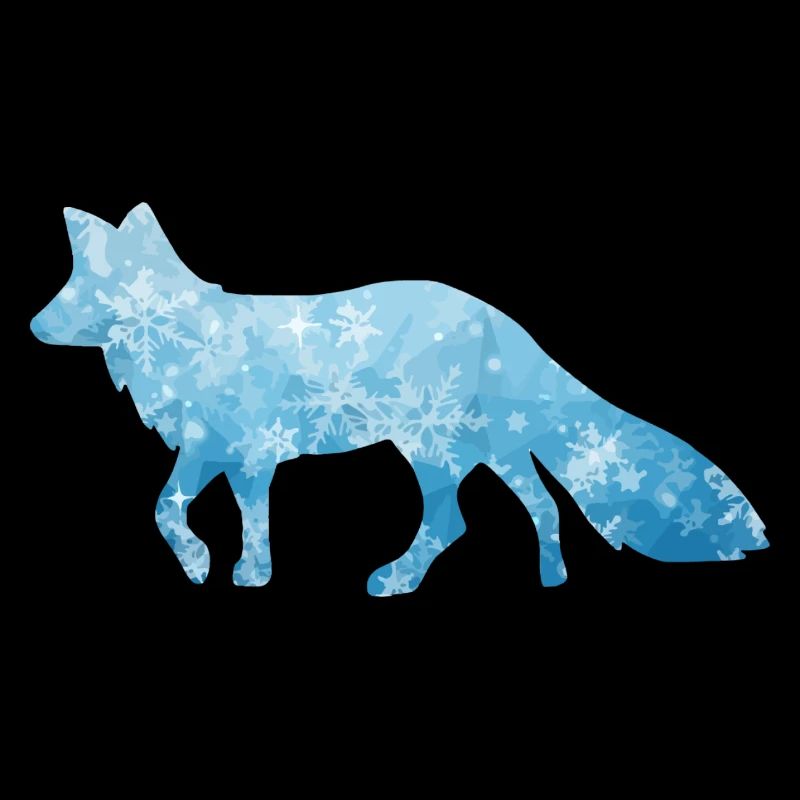 Snow Fox Fox Fox / Fox Ice Neige