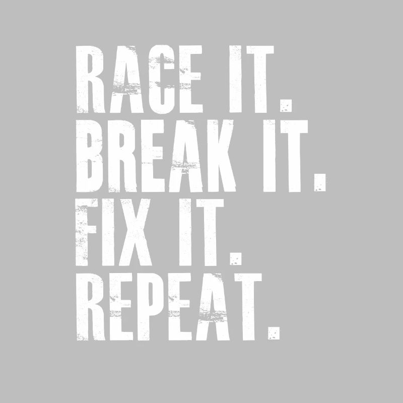 Course It Break It Fix It Répétez Mécanicien de course