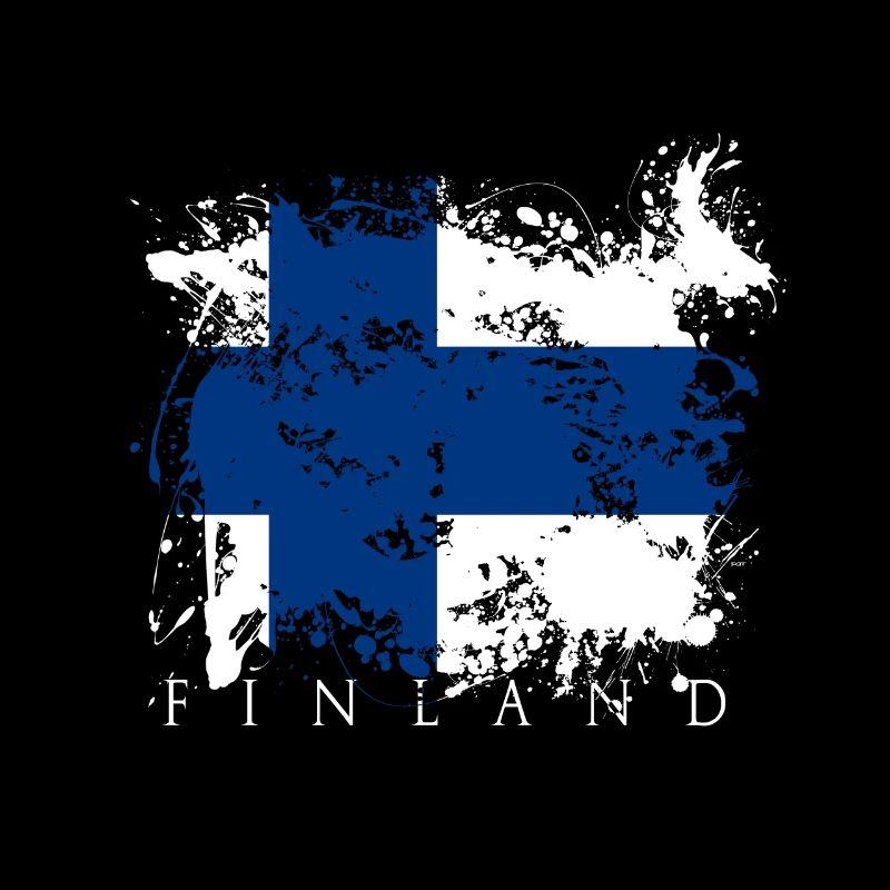 Drapeau Finlande Finlande Helsinki drapeau cadeau