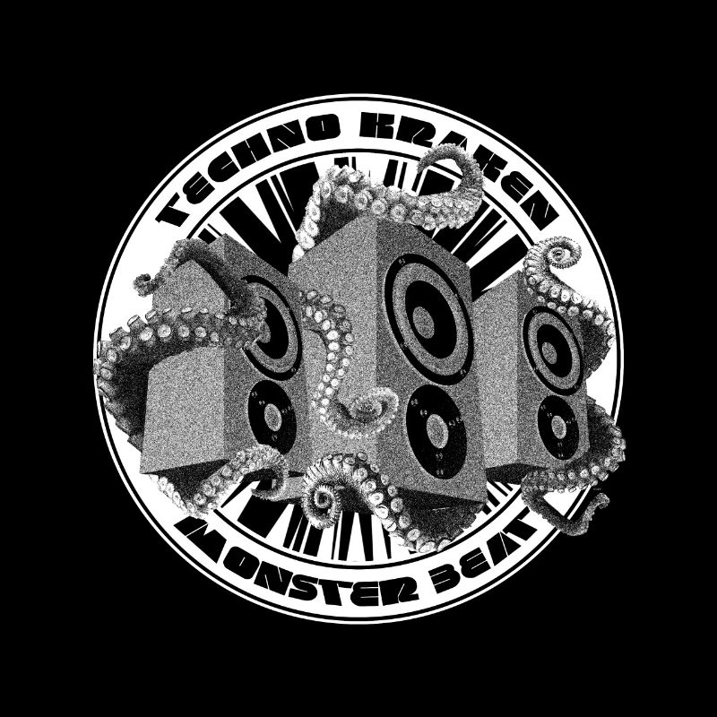 Techno Speaker Speaker Sound Octopus Rave Dance