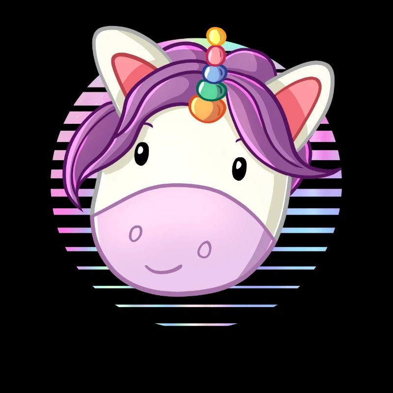 Süßes Einhorn-Bild