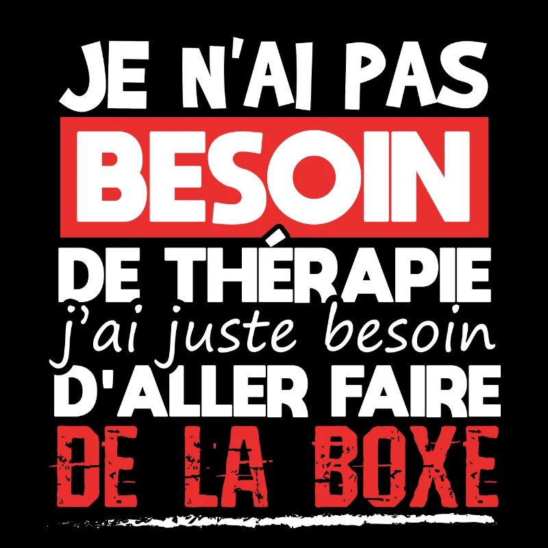 Boxeur boxe cadeau drôle combattant ring