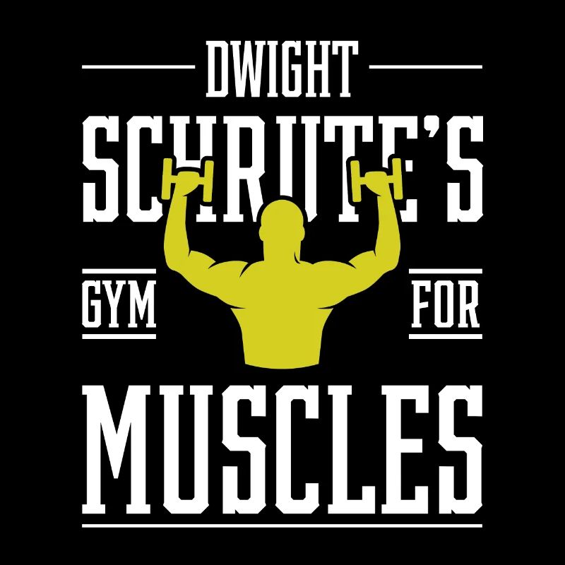 The Office Dwight’s Gym for Muscles - Motivation