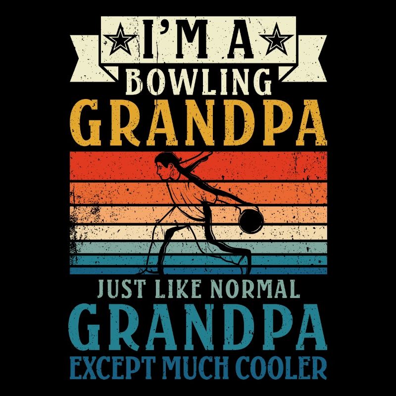 Bowling Opa Bowling Grandpa Bowling