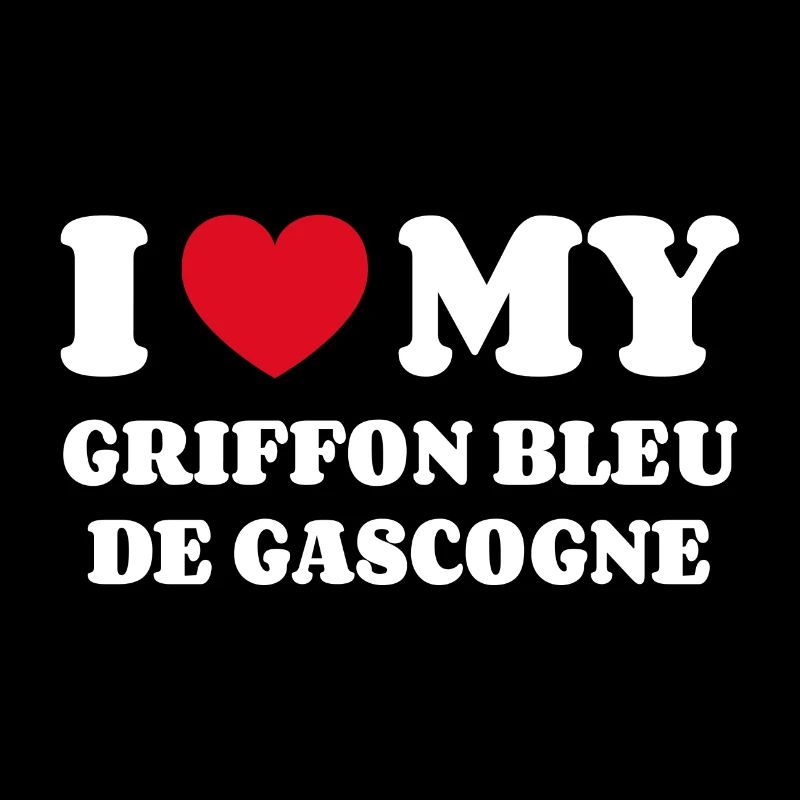 J’adore mon Griffon Bleu de Gascogne