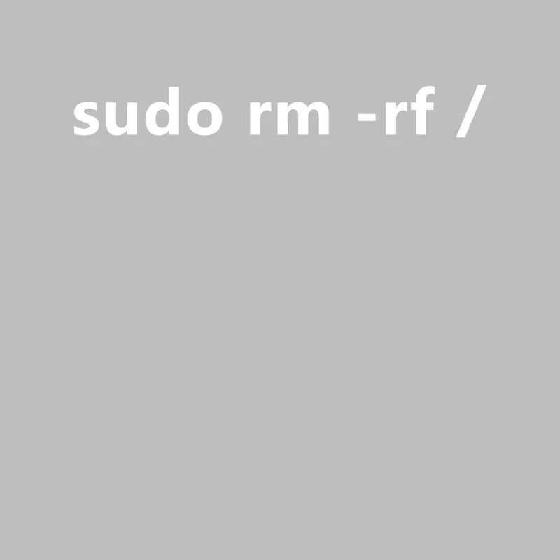 Linux Admin Programmer sudo rm rf / Linux