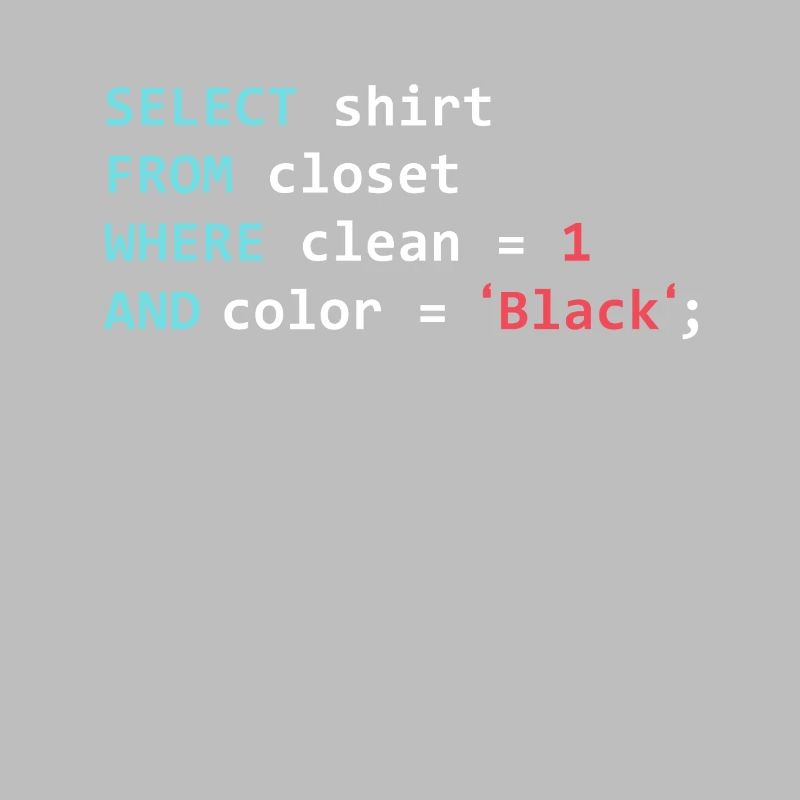 Programmer Database Funny SQL Query