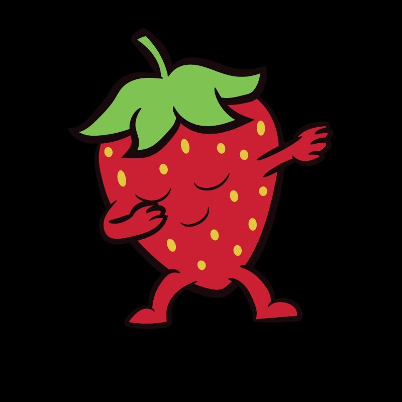 Tupfen Erdbeere Liebe Erdbeeren