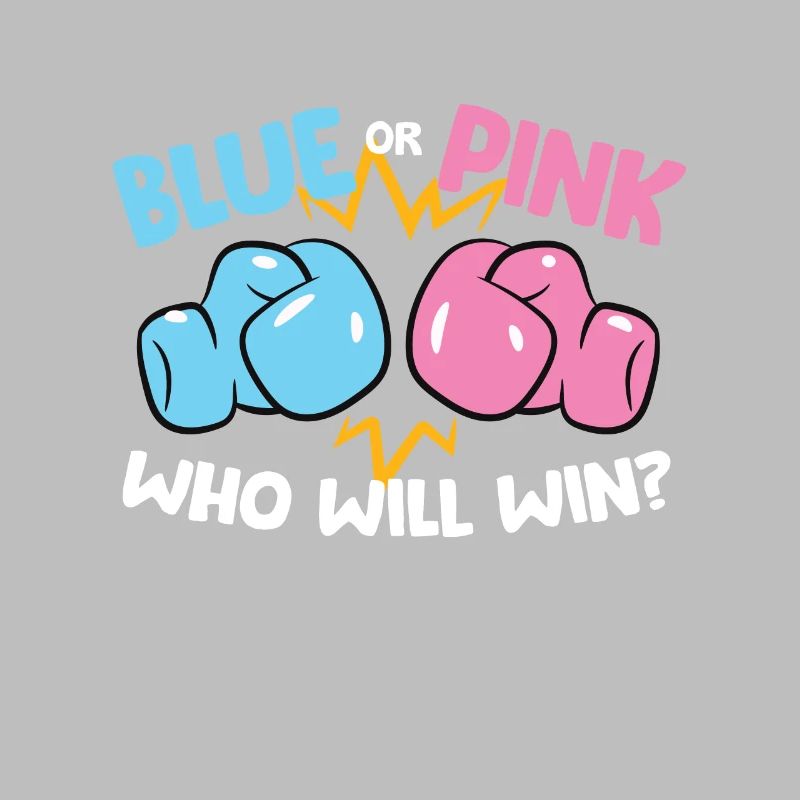 Blau oder Rosa Wer wird gewinnen Lustige