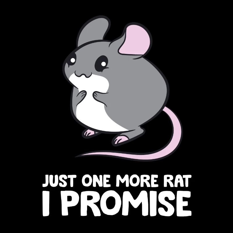 Nur noch eine Ratte Ich verspreche Liebe Ratten