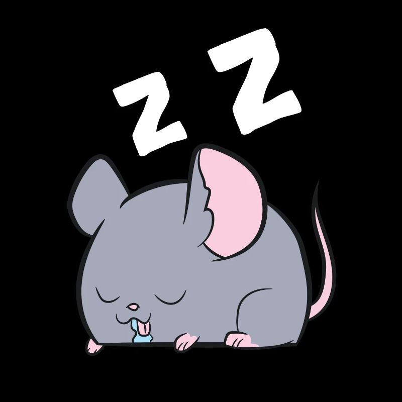 Rat Sleeping Rat Pyjama Drôle de Rat
