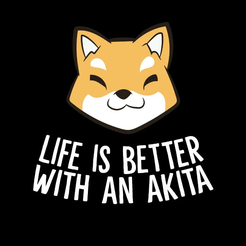 Das Leben ist besser mit einem Akita