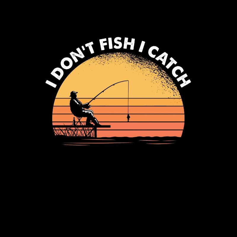 Je ne pêche pas J’attrape Je pêche drôle