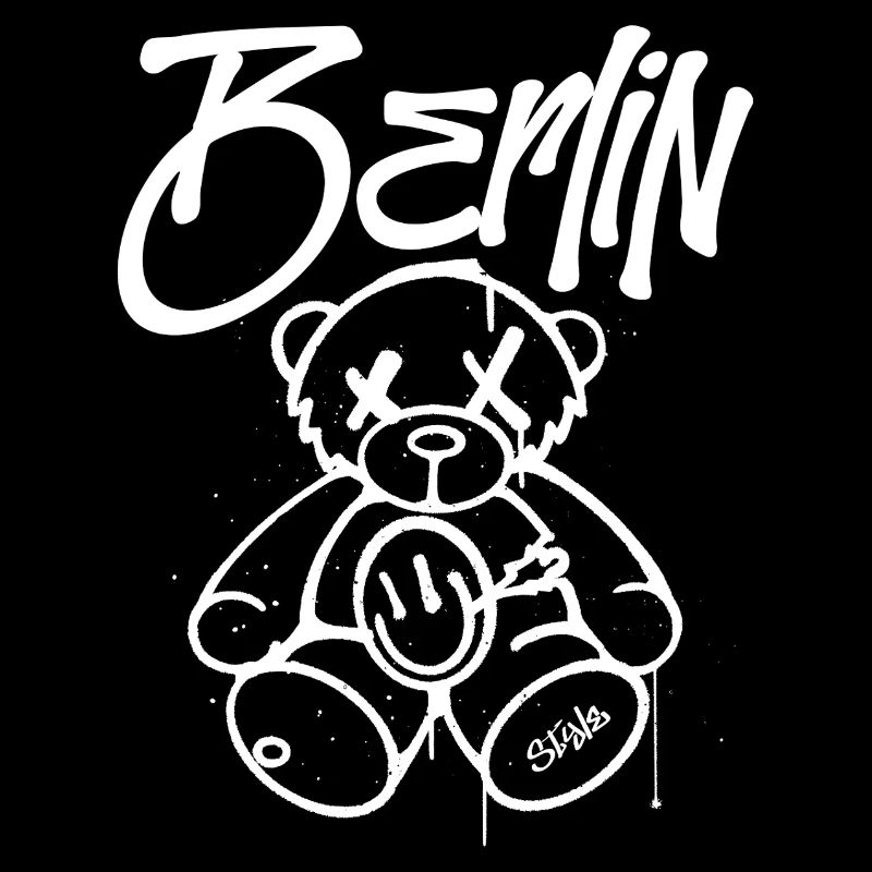 Berlin Style Berliner Bär Maskottchen Geschenk