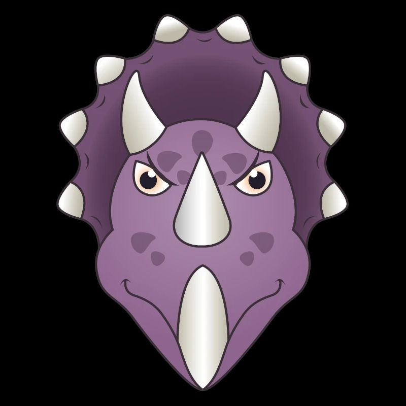 Triceratops Dino Kopf Dinosaurier