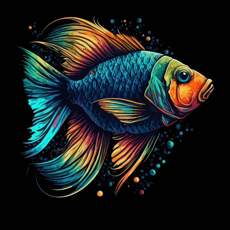 Poisson coloré