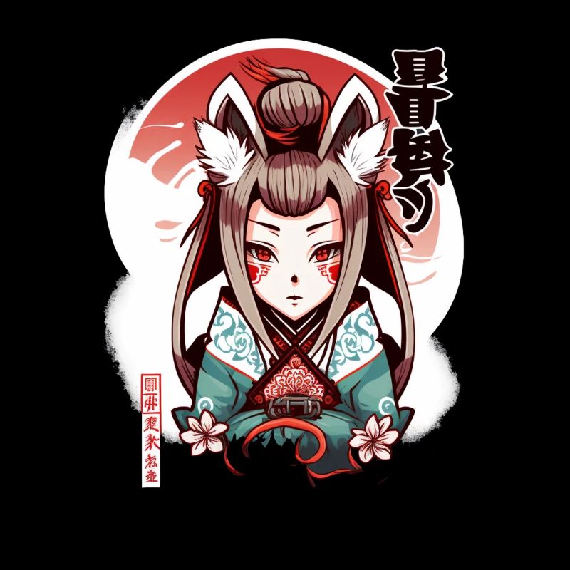 Kitsune Créatures Renards Japonais Métamorphes