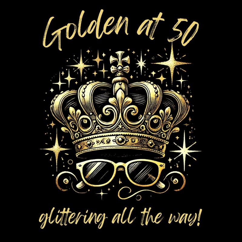 50e anniversaire : doré, scintillant et fabuleux