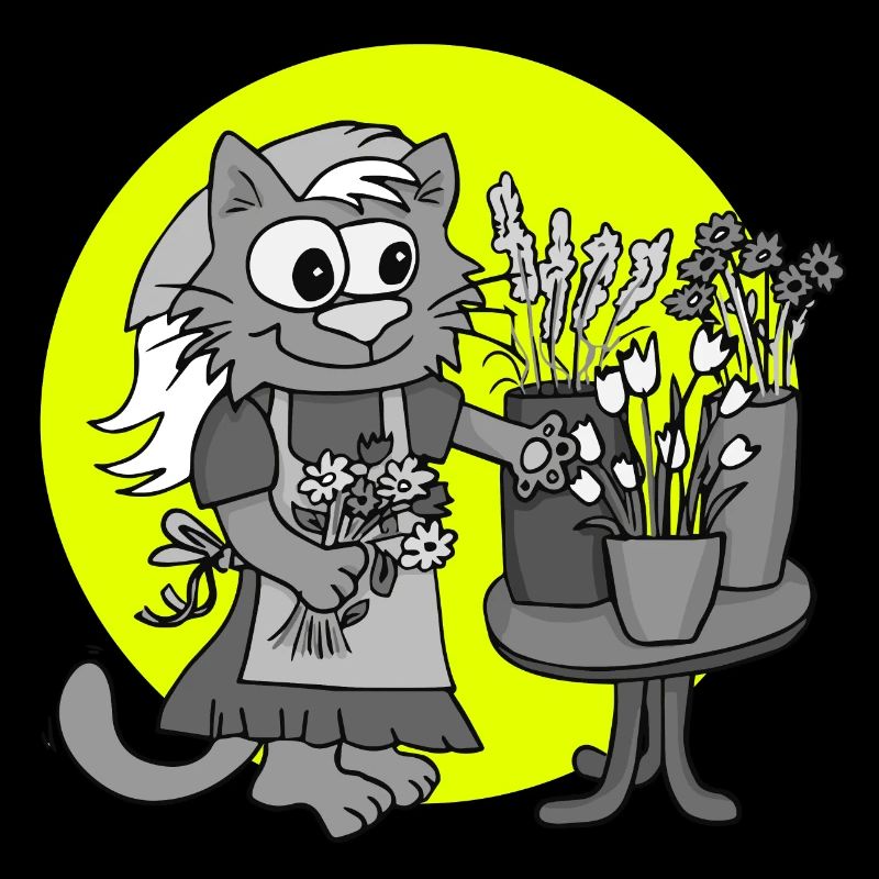 Profession Fleuriste Rétro