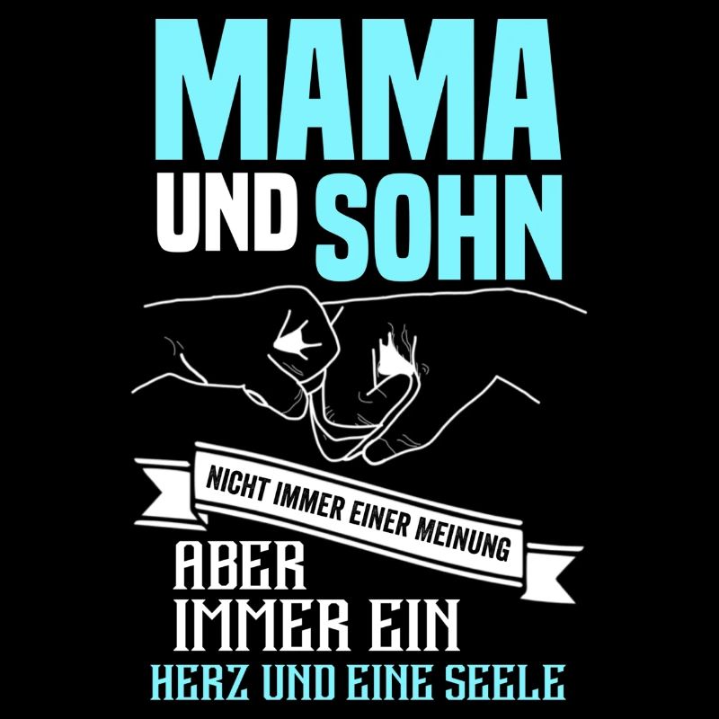 Mama und Sohn, immer ein Herz und eine Seele